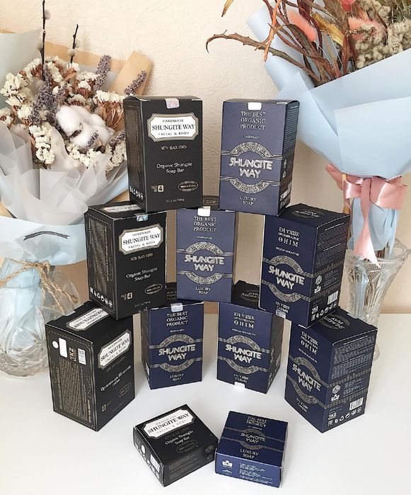 Шунгитовое мыло от G-TIME