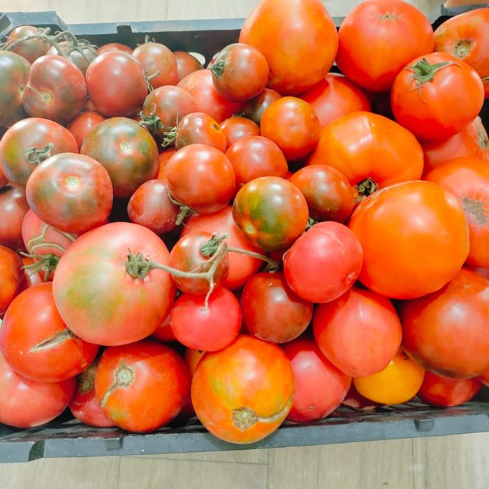Помидоры средние вкусные