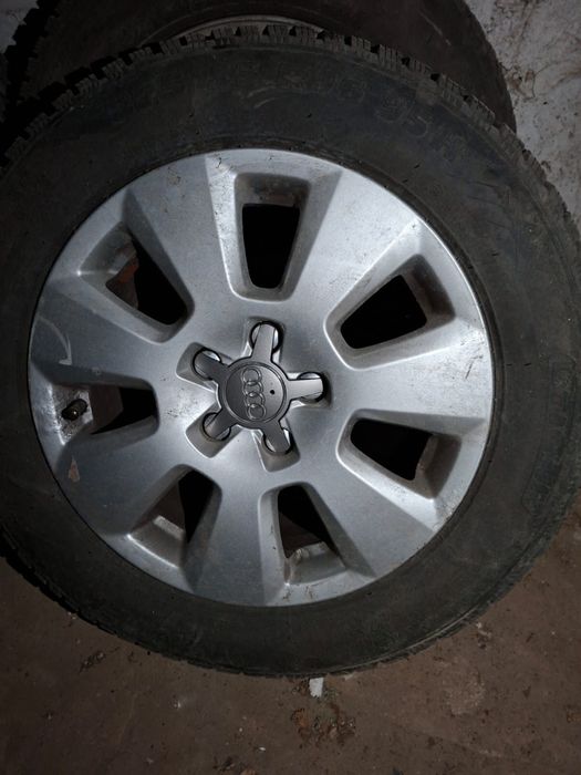 Set 4 jante Audi R16 +anvelope de iarna