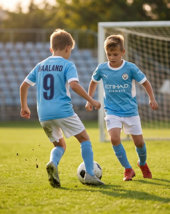HAALAND 9 детско юношеска футболни екипи Manchester City НОВО сезон 2026-27 година