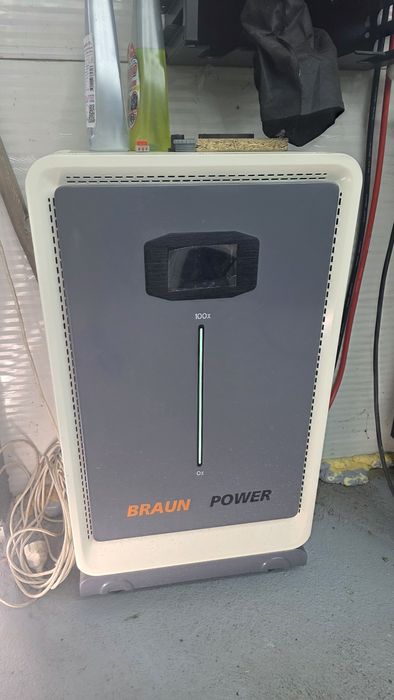 Батерия 16 kWh / 314Ah / 48V с BMS и дисплей – Braun Power