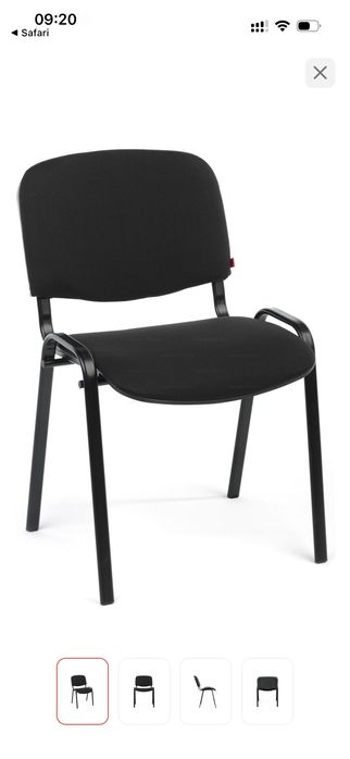 Стулья изо черный