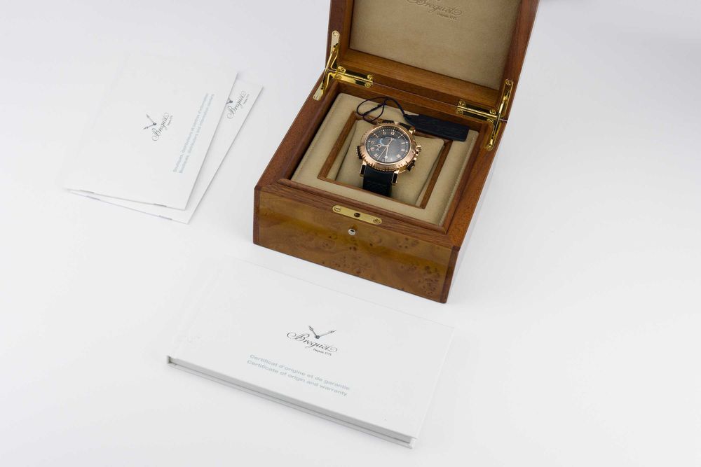 Breguet Marina Royal Alarm 18k Rose Gold 45mm 5847BR/Z2/5ZV
