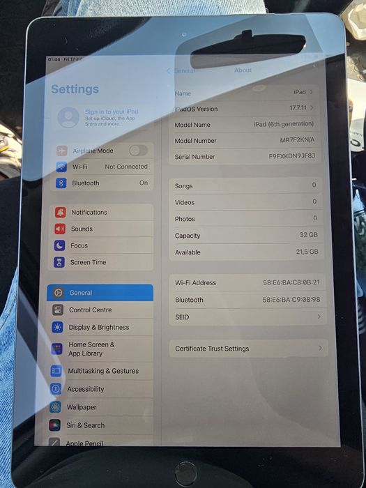 Apple Ipad 5 tableta