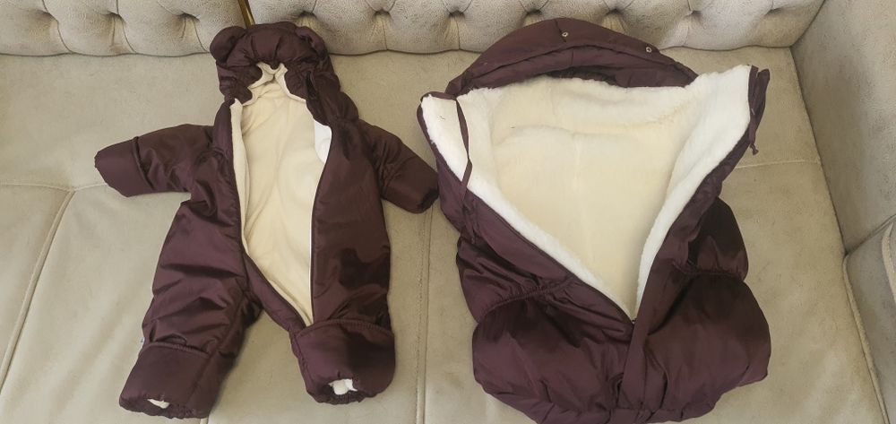 Продам детский зимний комбинезон 2в1