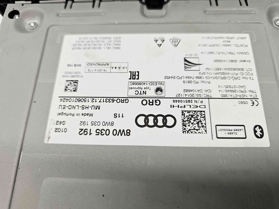 Unitate multimedia Audi A4 (8W2, B9) [Fabr 2015-2023] 8W0035192