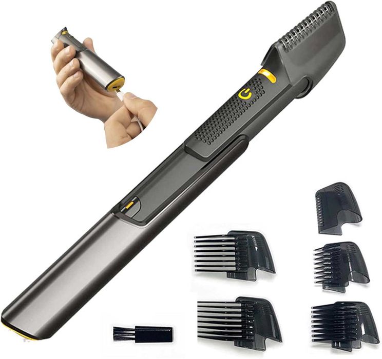 Aparat de tuns barba si parul 5-in-1 cap extensibil reincarcabil USB