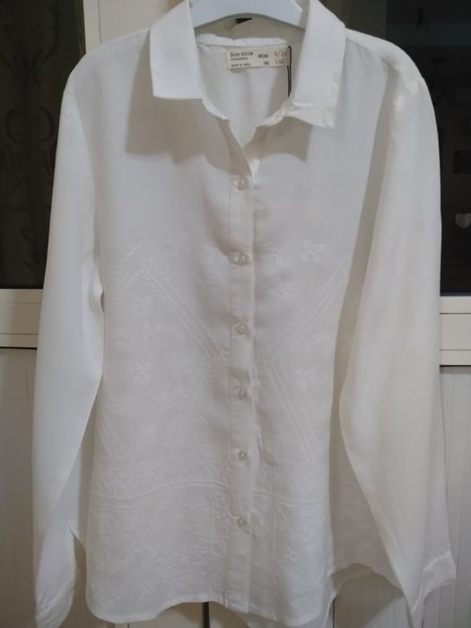 Рубашка с вышивкой  от Zara girls