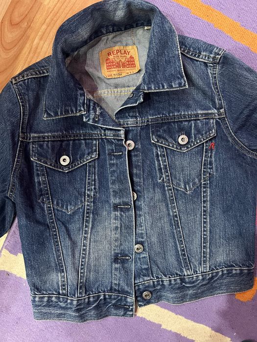 Преходно винено м рр с копчета-25,с цип червено и синьо-30 лв памук