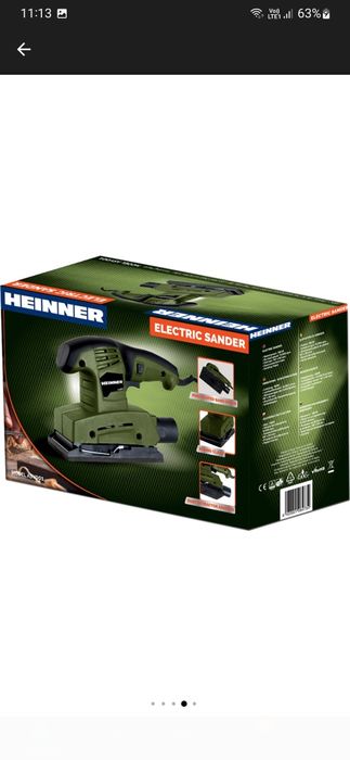 Slefuitor Cu Vibratii Heinner Asv001, 180W, 10000 rpm, nou