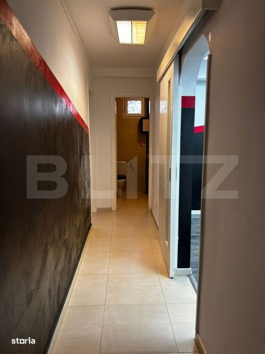 Apartament cu 4 camere, 80mp, zona Nordic, pretabil pentru sediu firma