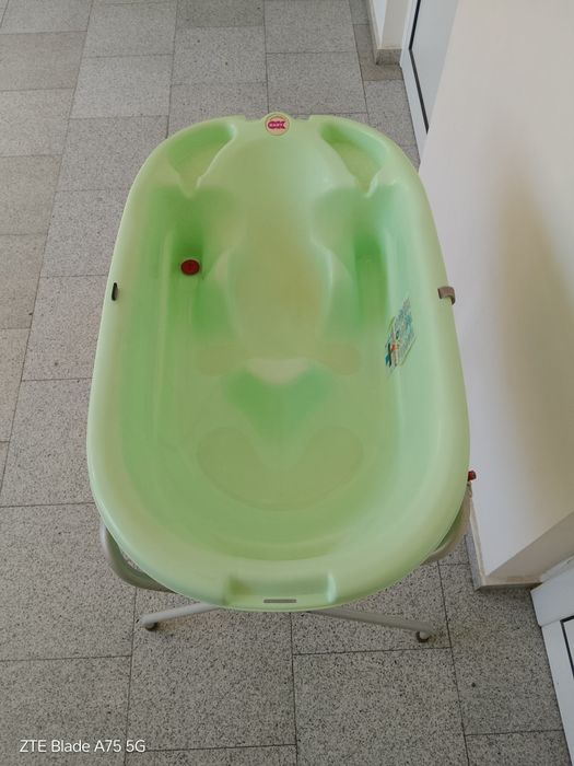 Ортопедична вана за бебе със стойка OK baby