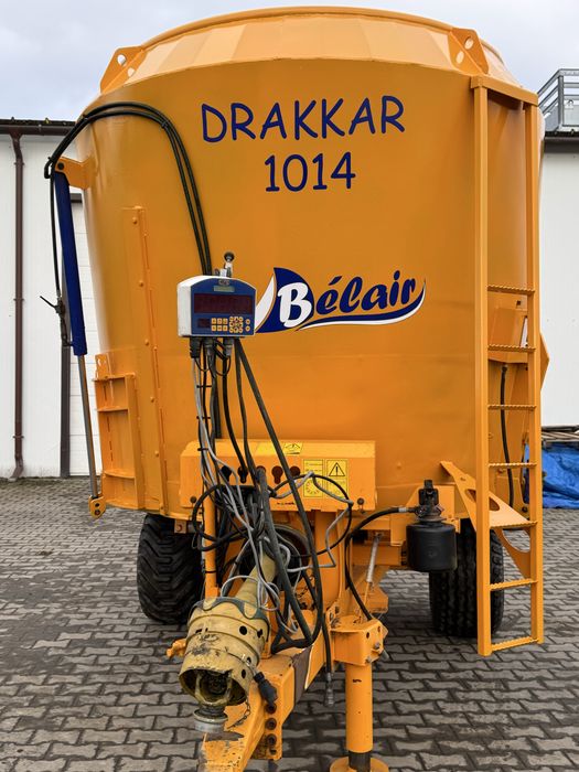 Remorca tehnologică /furajeră Siloking / Belair 13 m3