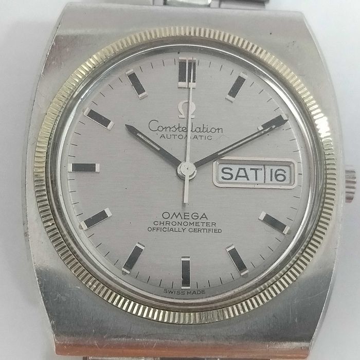 Ω OMEGA Constellation Day&Date, Steel, Vintage, 1969г.