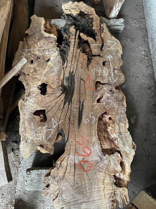 Янове от вековна маслина сухи подходящи за заливане с Епоксидна смола