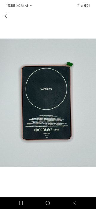 Snap & Charge poverbank 5000 mAh magnitli  auto aniqlovchi zaryadka