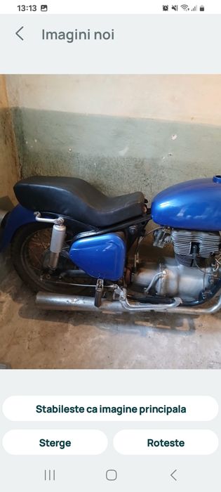 Motocicletă de colecție Simson AWO 425 Sport – 250 cm³ – Proiect retro