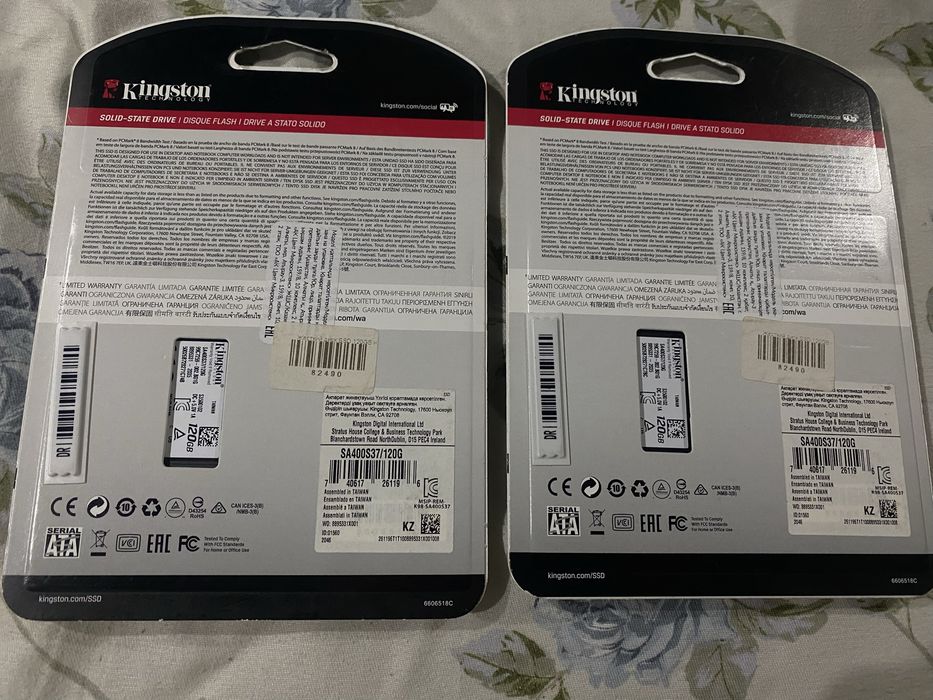 SSD диск Kingston