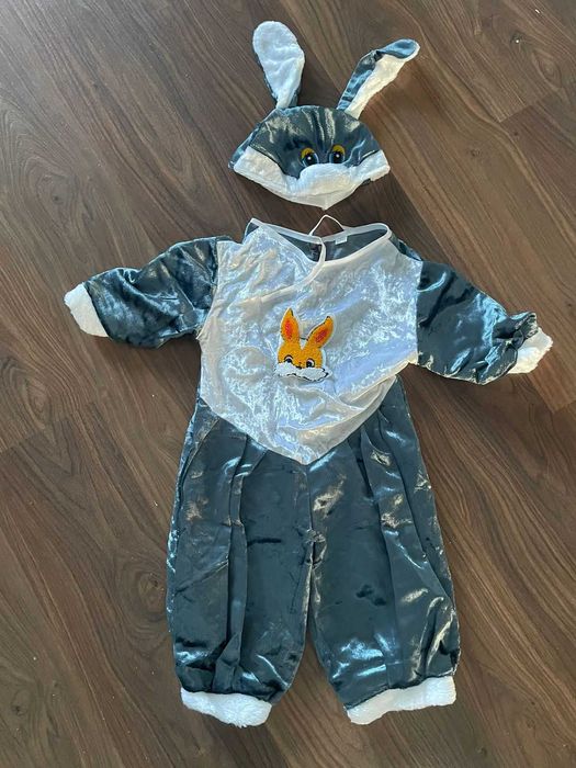 Костюм Зайца  от 2 лет до 6лет 8500тг