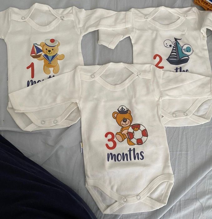 Комплект боди 12 месяцев