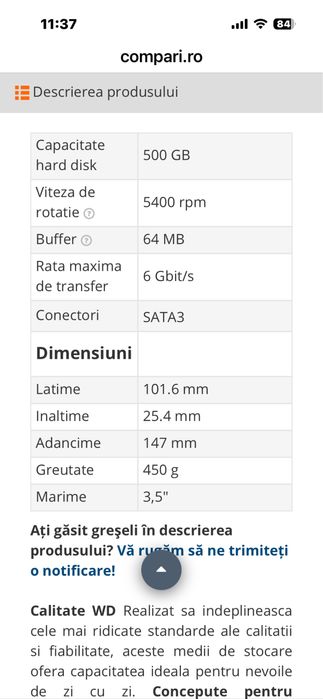Vand ssd 240GB si HDD 500 GB