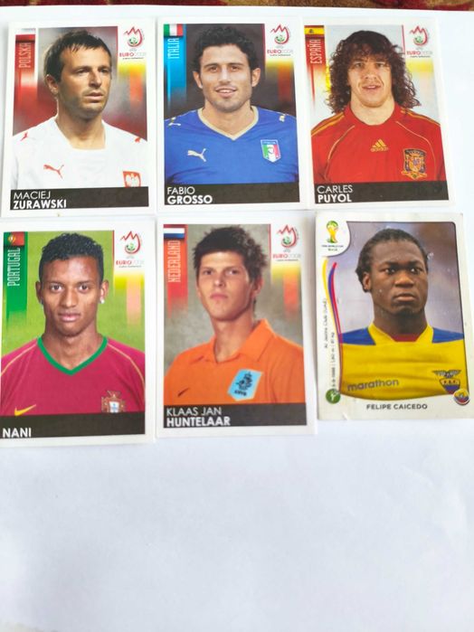 Album Panini GOL World Cup 2014 + Lot 12 stickere (inclusiv Euro 2008