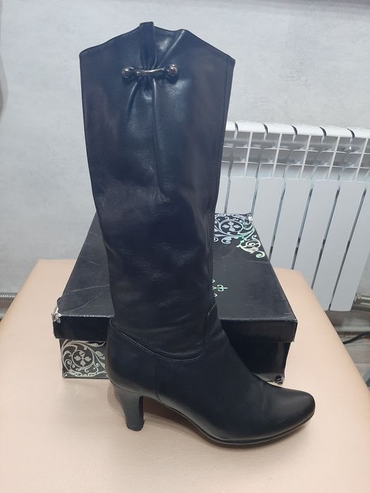 Сапоги кованные женские