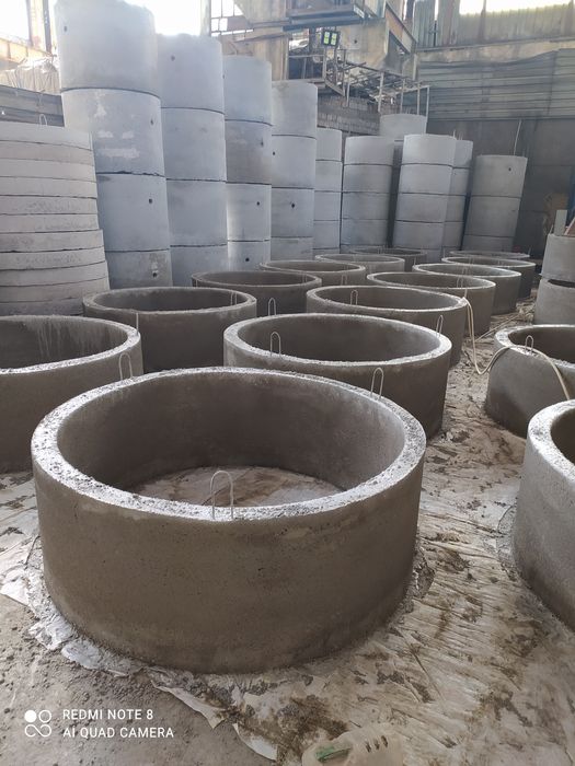 ЖБИ.Канализационные кольца всех размеров . ФБС блоки всех размеров.