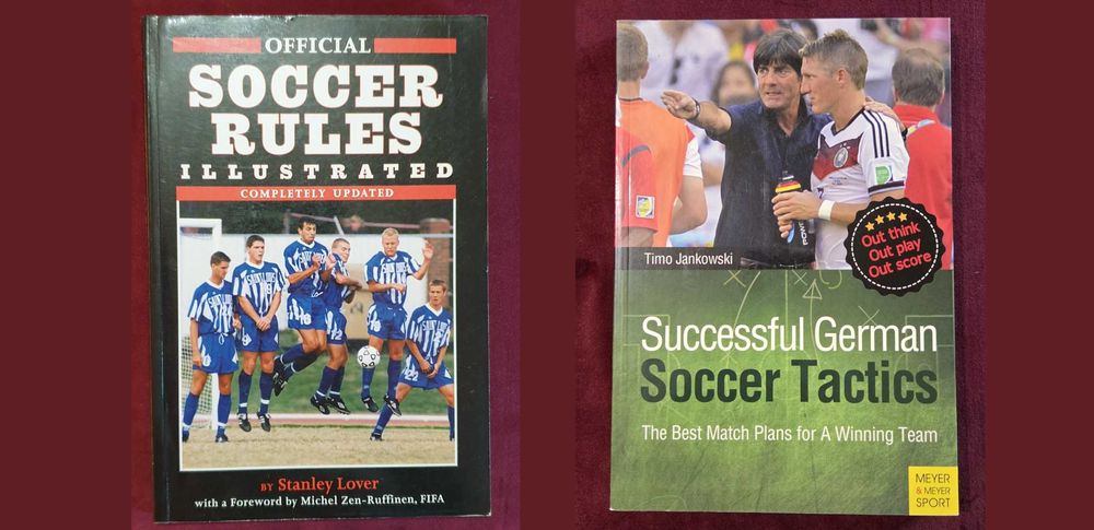 13 футболни енциклопедии, биографии, справочници, история