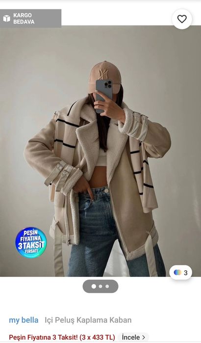 Женская короткая пальто- ayollar kalta paltosi