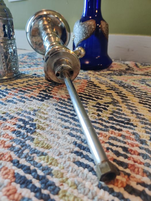 Narghilea mare 70cm inox hookah shisha - incompletă