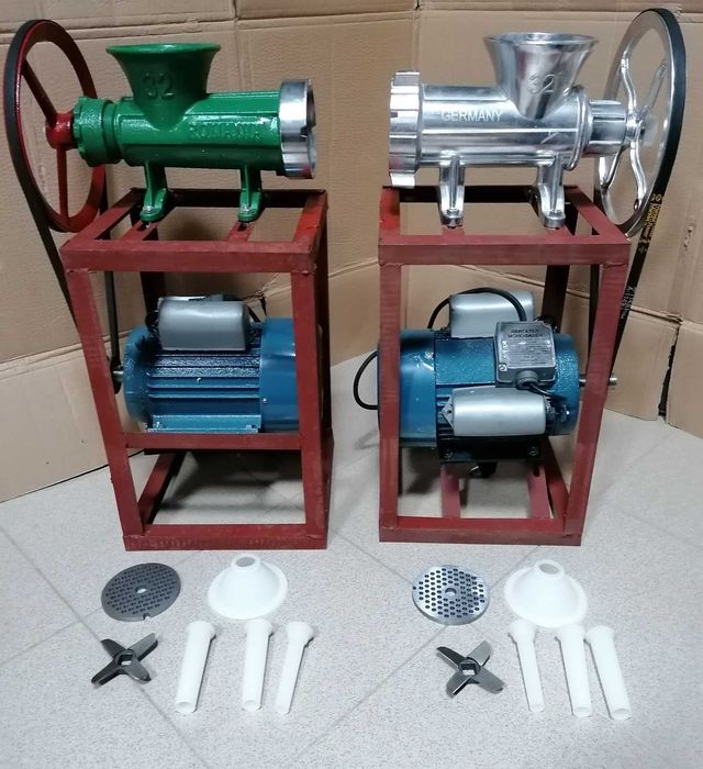 Месомелачка номер 32+Елмотор стойка и плот вана-голям и малък комплект