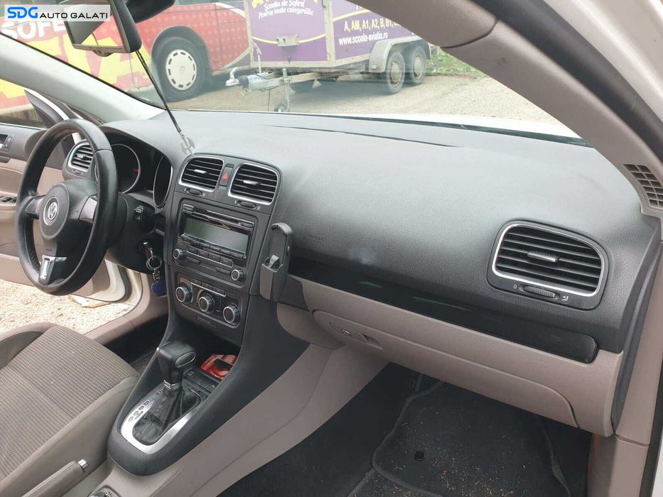 Plansa Bord Goala Dezechipata Volkswagen Golf 6 2008 - 2013 [Q2070]