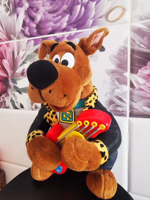 Mascota Scooby Doo de plus / Mascota Jucarie Scooby Doo