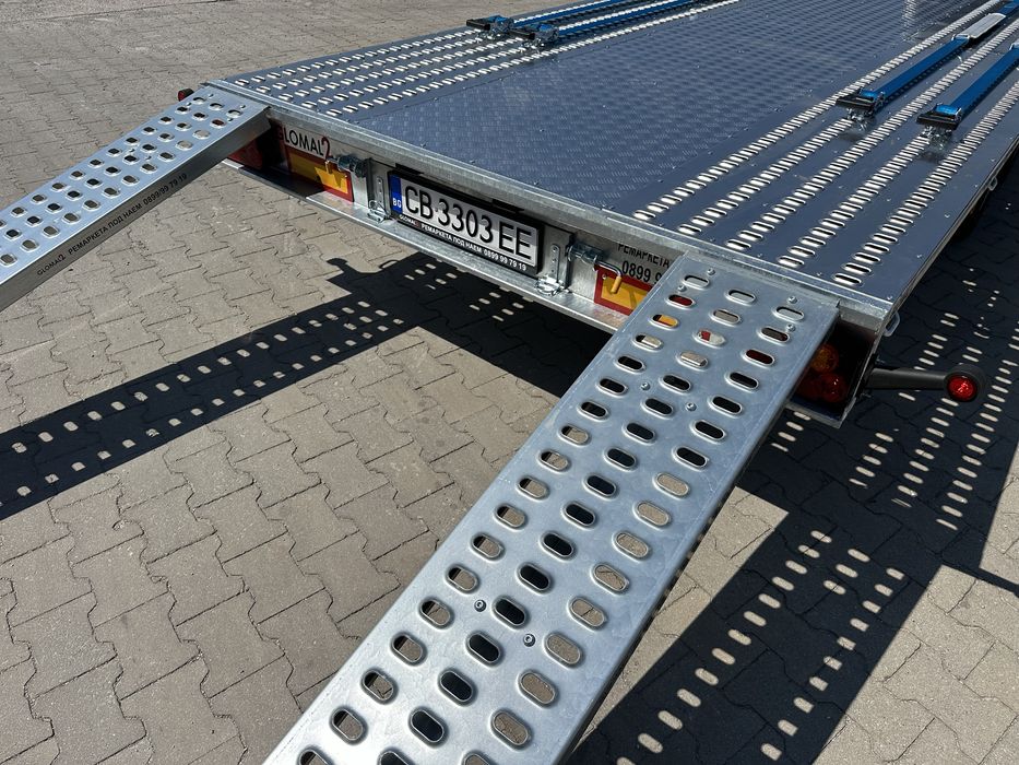 Равна триосна платформа 6.00м Х 2.15м / 3500кг ПОД НАЕМ