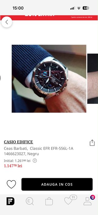 Ceas Casio Edifice nou
