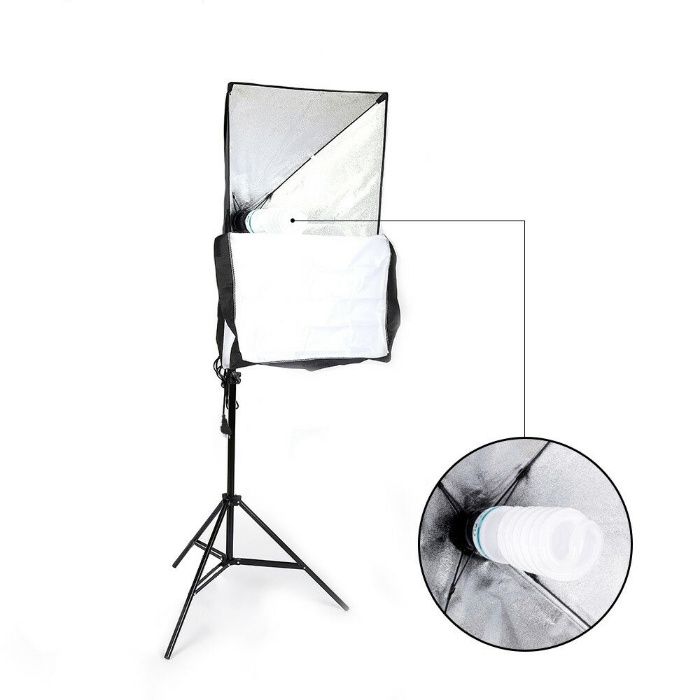 Софтбокс 135W професионално осветление за фото студио