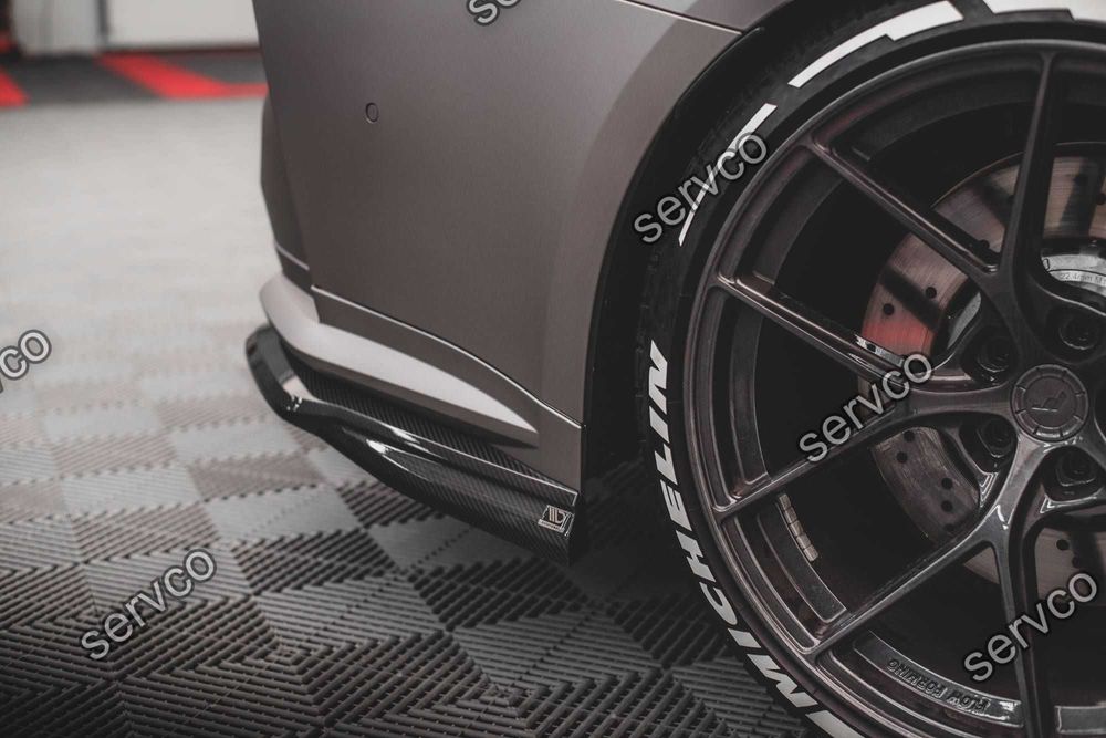 Prelungire bara spate Bmw Seria M4 G82 2021- v5 - Maxton Design Carbon