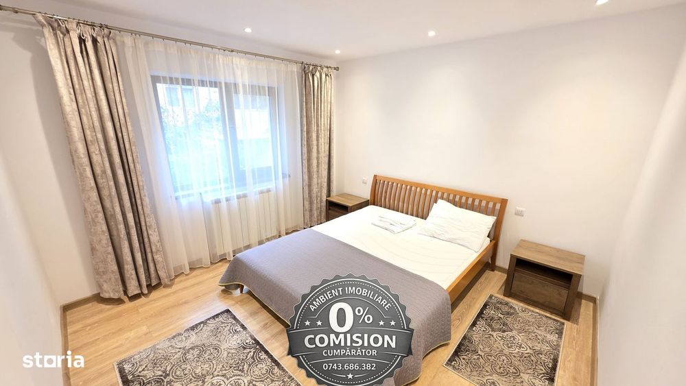 Apartament 2 camere, etaj 1, RENOVAT, mobilat și utilat, VASLUI - zona