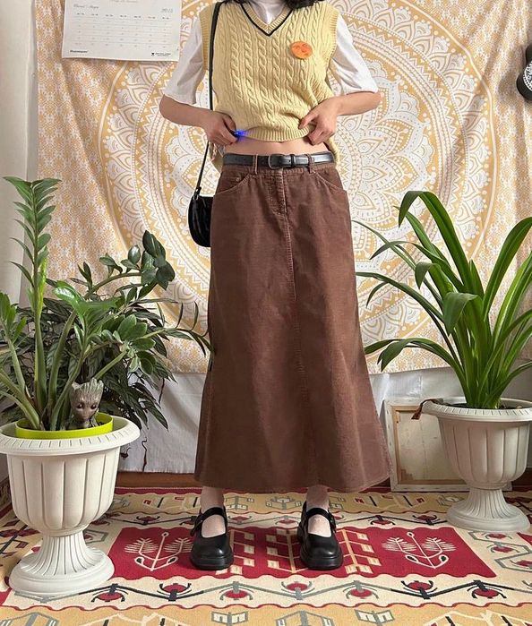 Юбка макси винтаж