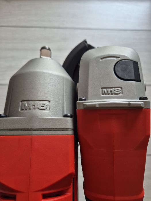 Set scule Milwaukee : Pistol impact 1627Nm + Flex 115mm cu 2 Baterii si Incarcator rapid