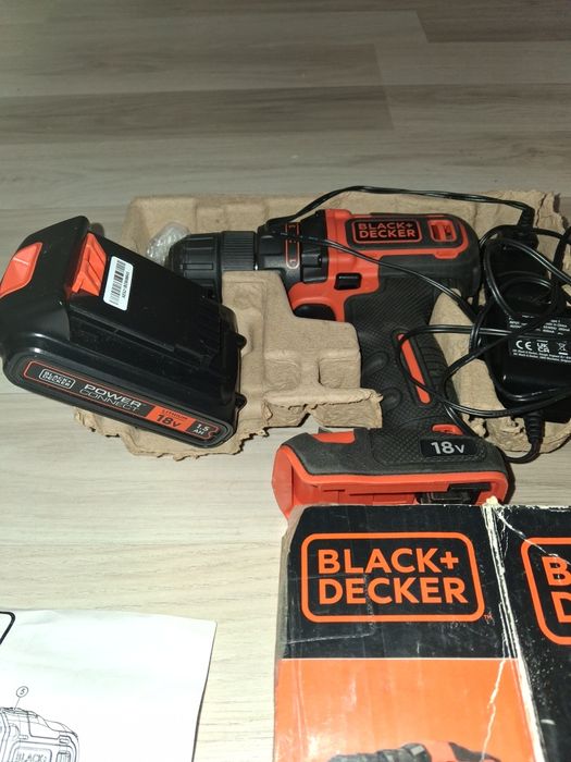 Винтоверт Black decker