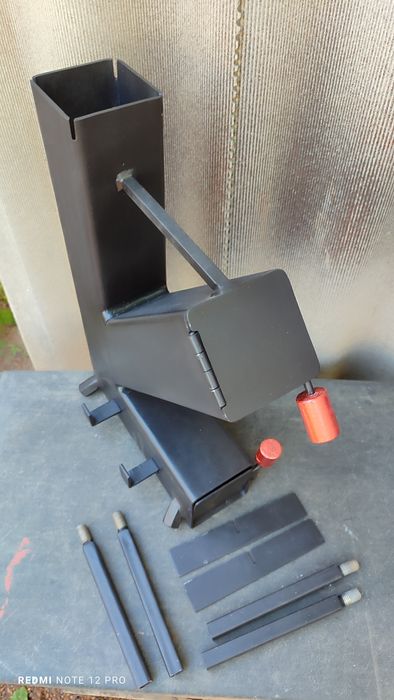 Мобильная печь-ракета