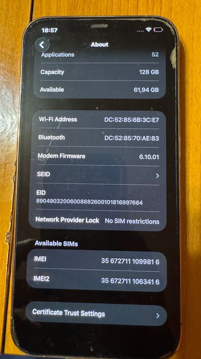 iPhone 12 Pro Max 128GB