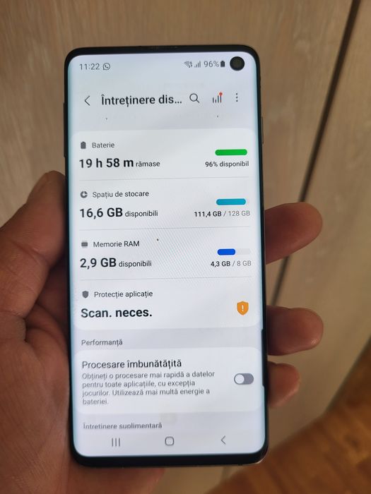 Vând Samsung S10 128gb