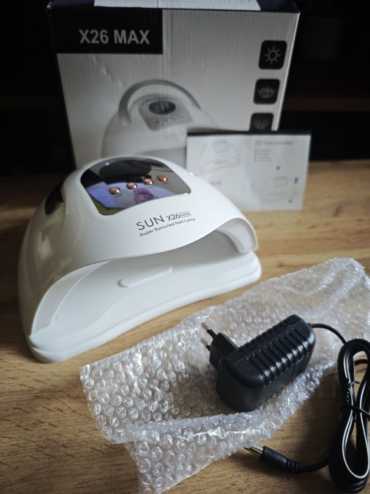 UV/LED лампа за маникюр SUN X26 MAX 380W с 81 LED диода и двойна дължи