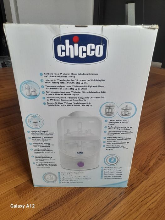 Sterilizator Chicco electric pentru biberoane,suzete
