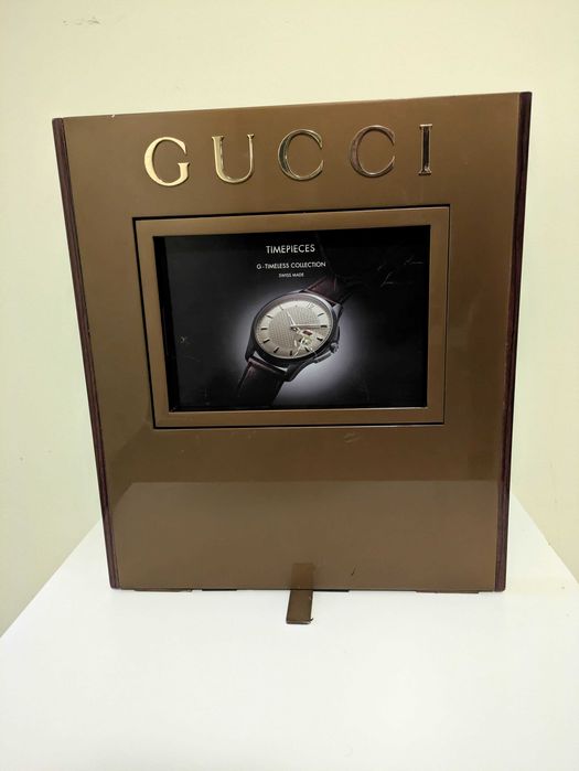 Оригинална ретро антична стойка GUCCI 1960 рамка за снимка + подарък