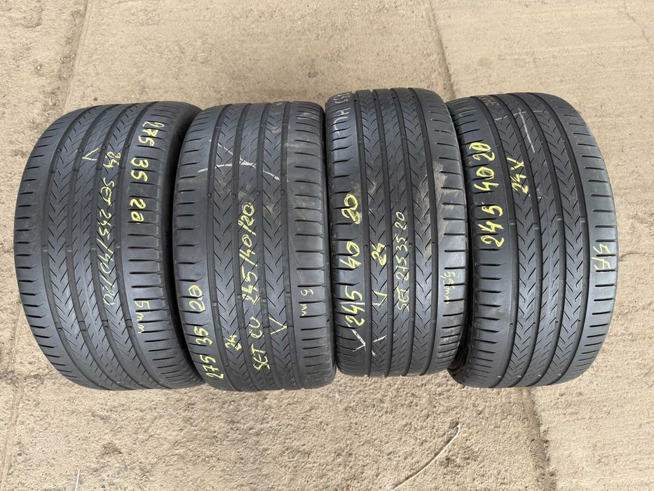 4 Anvelope Vara 245/40/20 si 275/35/20 Continental 2024