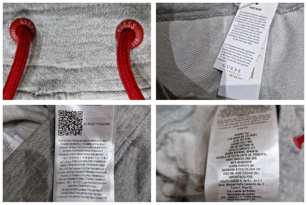 Pantalon sport GUESS, noi cu etichetă, material bumbac